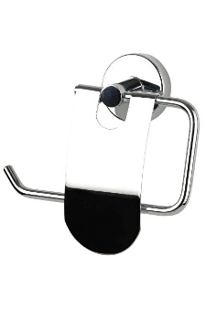 Zethome Suport pentru hârtie montat pe perete, cu capac din inox, subțire