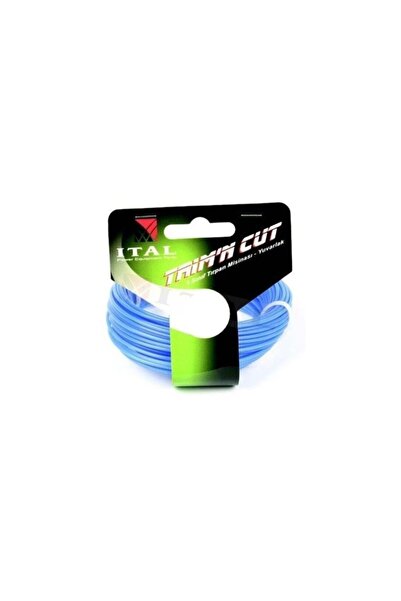 Banio Ital 2.40Mm 84 Mt.Yuvarlak Beyaz Tırpan Misinası Ot Çim Kesme İpi