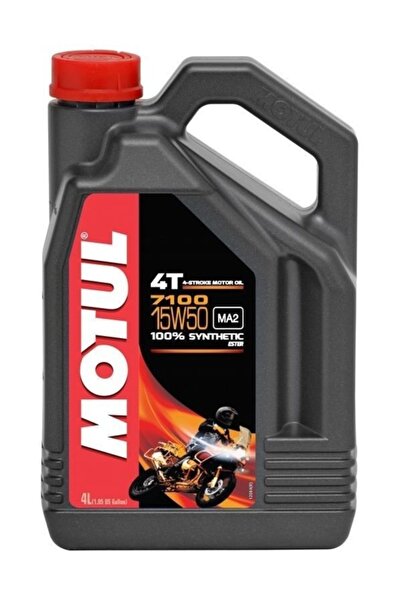 Motul 7100 15W50 4T Motosiklet Yağı - 4 lt