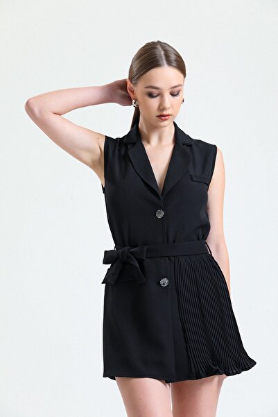 NEZZA CONCEPT Siyah Ceket Tulum