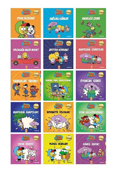 Eksik Parça Çocuk Kral Şakir Ilk Okuma Kitapları 15 Kitap Set