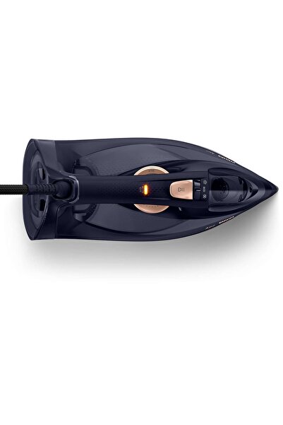 Philips Azur Steam Iron, 3000w, Black/gold (gc4909/60)