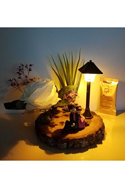 Decorium Evlilik Yıl Dönümü Hediyesi Doğum Günü Hediyesi Sırt Sırta Çift Tema...