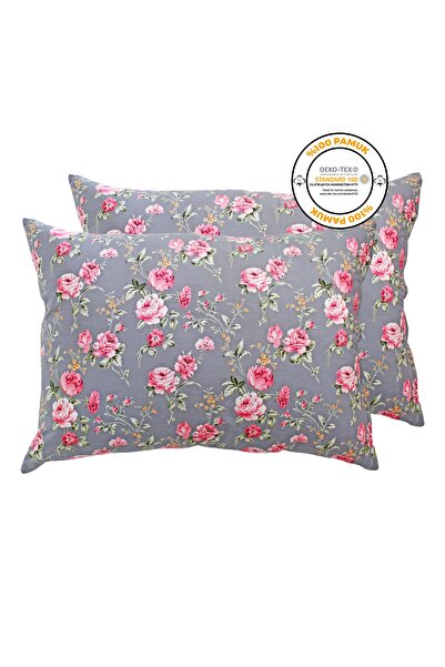 femmstore غطاء وسادة Ranforce عالي الجودة من القطن بنسبة 100% مكون من قطعتين