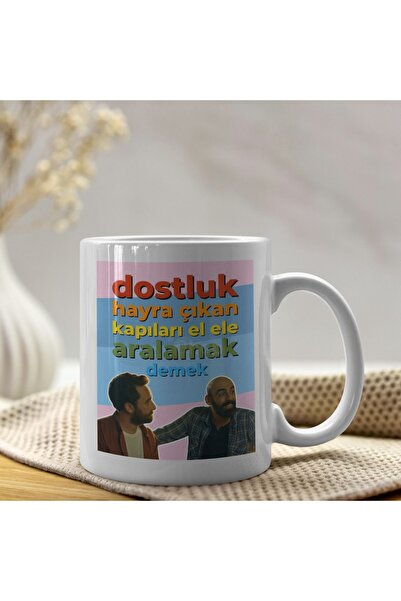 HobiShop Gibi Dizisi Yılmaz Ve Ilkkan Motto Kupa Bardak