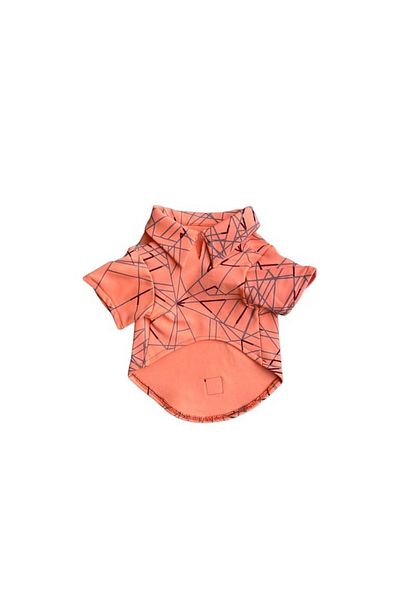 Bi Dolap Ponçik Spider T-Shirt Orange Soft Textured Scuba Fabric Cat Dog Apparel & T-Shirt
