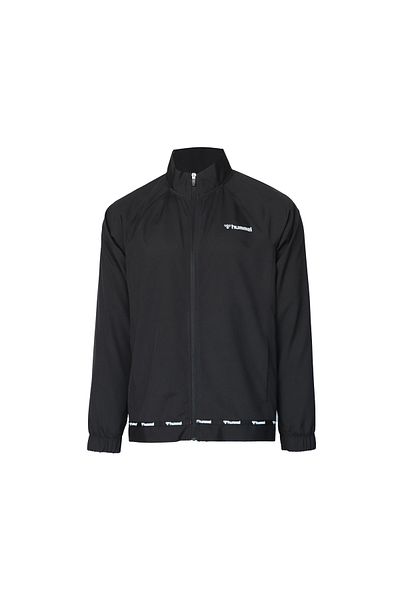 hummel Ανδρικό casual μπουφάν Mattia Zip Jacket 921623 -2001 Μαύρο