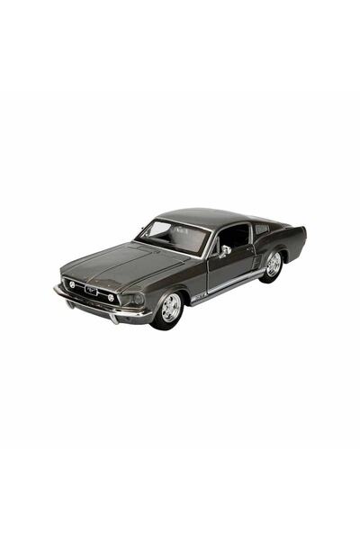 Maisto 1:24 Ford Mustang 1967 Model Araba - Gri