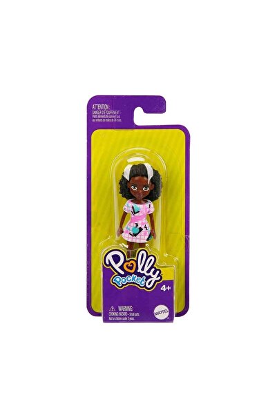 Polly Pocket Ve Arkadaşları Figür - Siyahi Geometrik Elbise-fwy19