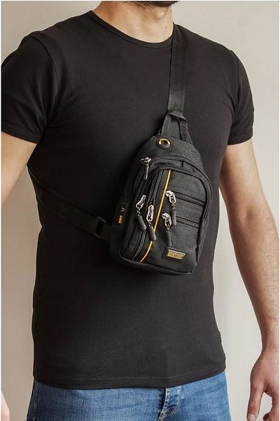 Strong Bag Ισχυρή πολυλειτουργική τσάντα σώματος με χιαστί λουράκι και σακίδιο πλάτης S4924