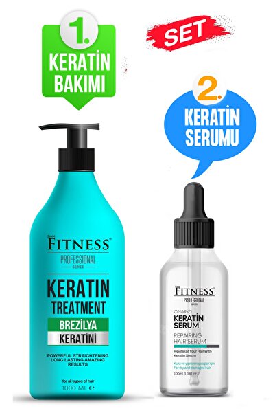 Fitness Professional Brezilya Fönü Keratin Bakımı 1000 Ml Kalıcı Onarıcı Ve S...