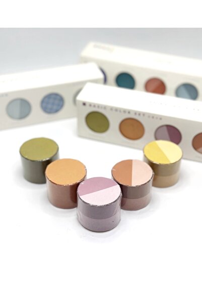 Padme studio Lux Washi Tape 8’li Desenli Kağıt Bant — Terra