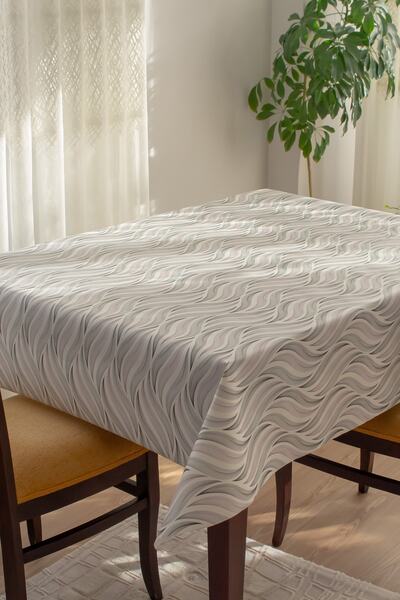 decorekor Față de masă din PVC, igienică, ștergabilă, căptușită 1148-3