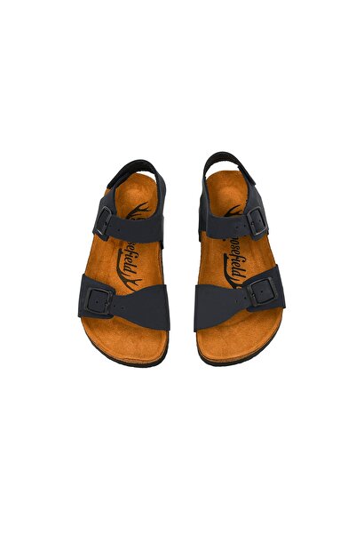 Moosefield Kids Sandale pentru copii din piele naturală bleumarin