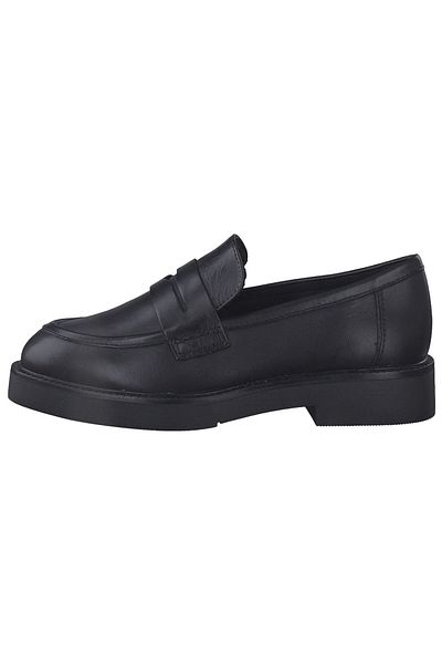 Marco Tozzi Flacher Schuh - Schwarz - Blockabsatz