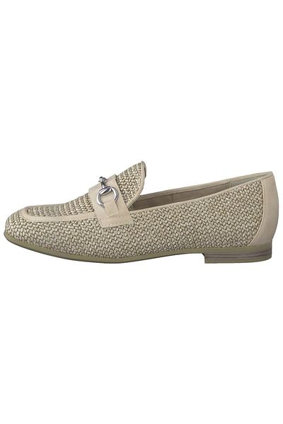 Marco Tozzi Flacher Schuh - Beige - Blockabsatz