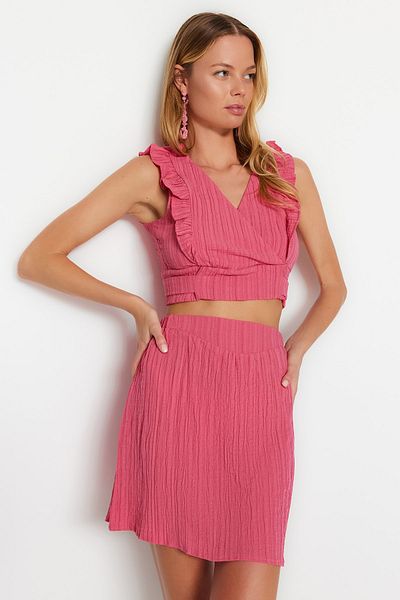 Trendyol Collection Two-Piece Set - Pink - Relaxed fit