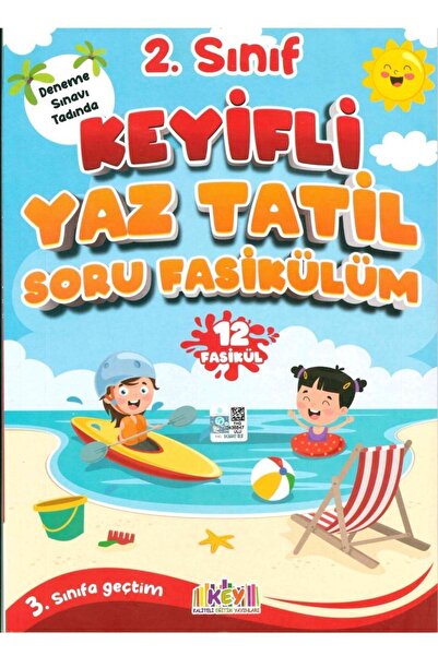 Kaliteli Eğitim Yayınları Key 2. Sınıf Yaz Tatili Keyfi Fasikül Soru Bankası ...