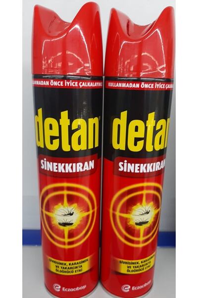 Detan Sinekkıran 275 Ml 2 Adet Sprey