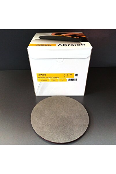 MİRKA Zımpara Epoksi Reçine Tekne Mobilya Abralon Serisi 3000 Kum Cırtlı 150 Mm 20 Adet