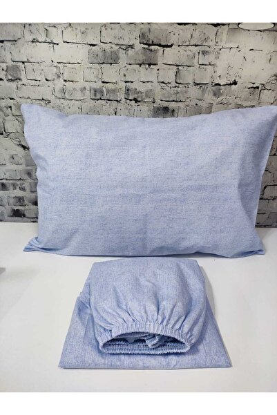 Gasel Home Cotton Single Solid Color Elastic Sheet Set