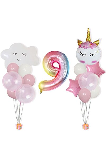 DÜVENCİ TİCARET Decorațiuni pentru ziua de naștere cu unicorn de la Çıtıpıtıs...