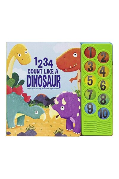 Phoenix Yayınevi Pip 1-2-3-4 Count Like A Dinosaur