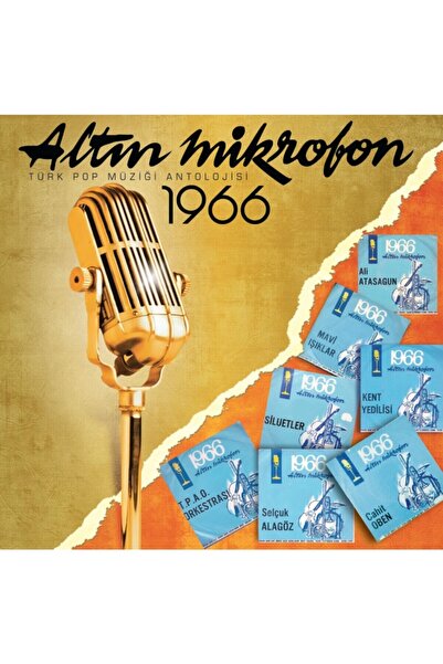 Genel Markalar Altın Mikrofon 1966 / Türk Pop Müziği Antolojisi (PLAK)