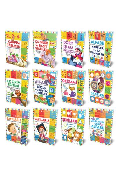 Halk Kitabevi Etkinlik Kitapları Seti (12 Kitap Takım) / Kolektif / Halk Kita...