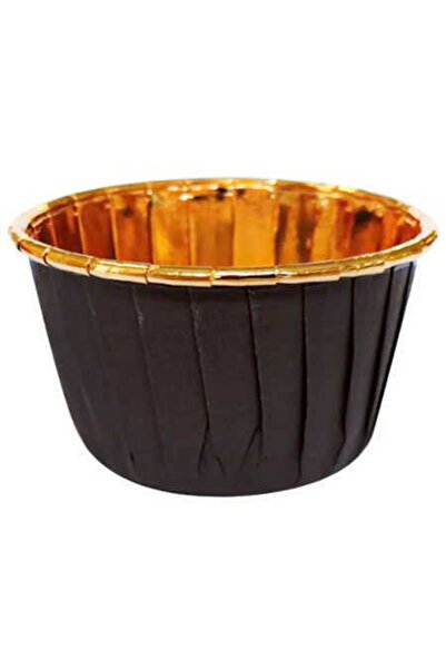 Acar Süs Kap Kek Kapsülü Metalize Siyah 25 Adet