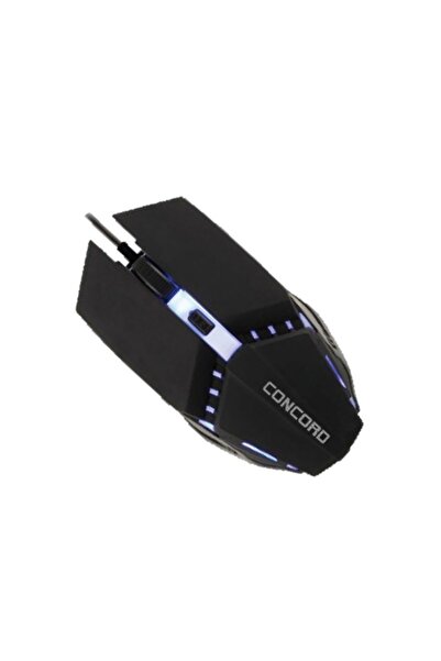 Concord C-21 2400dpı Kablolu Işıklı Mouse Uyumlu