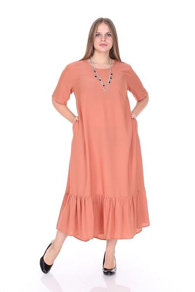 Piano Luce Women's Plus Size Skirt Ruffle Dress