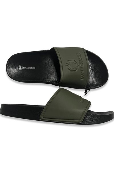 lumberjack Men's Sally 3fx Khaki Slippers