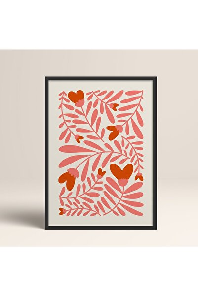 HOMEPACK Siyah Ahşap Çerçeveli Tablo Çerçeveli Poster Sanatsal Modern Duvar D...