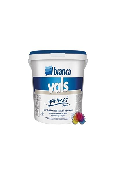 Bianca Vals Yarımat Su Bazlı Saten 7.5 Lt