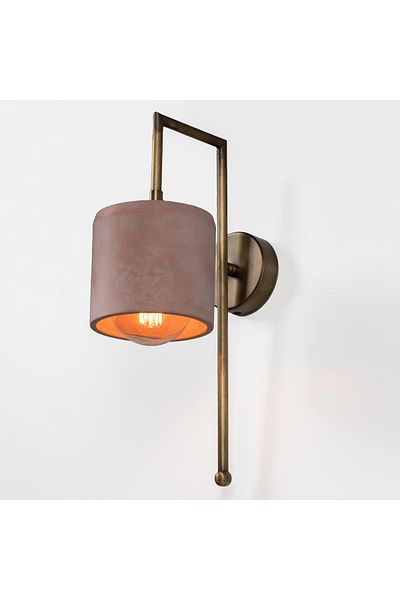 womodesign Salmon Bronze Wall Sconce