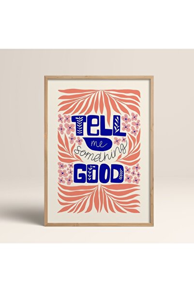 HOMEPACK Doğal Ahşap Çerçeveli Tablo Çerçeveli Poster Sanatsal Modern Duvar D...