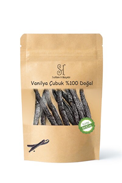 Sultan Hikayesi Vanilya Çubuk %100 Doğal Yeni Mahsul Vanilla Stick 1 Adet