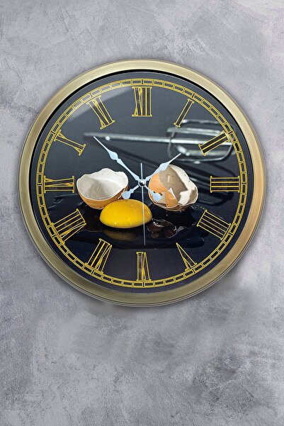 Dream Gift ساعة حائط مطبخ معدنية عتيقة مقاس 40 سم