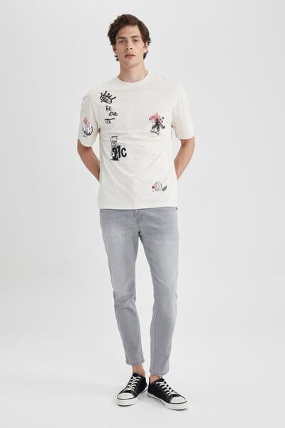 DeFacto Super Skinny Fit En Dar Kalıp Normal Bel Ekstra Dar Paça Jean Pantolon