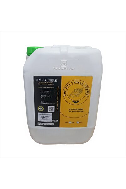 BAT GUANO COMPANY % 100 Organik Hmk Sıvı Yarasa Gübresi 20 Litre (KONSANTRE)