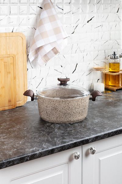 Bernardo Bianca - 24 Cm Deep Granite Pot