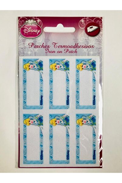 DİSNEY PRİNCESS Iron-On Princess Cinderella Figured Fabric School Jersey Sticker Embroidery Patch