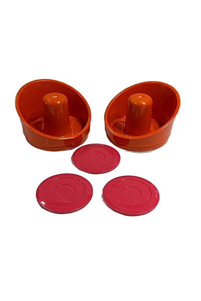 star game Kırmızı Renk Aır Hockey Elcik Ve Kırmızı Renk Disk Havalı Hockey To...