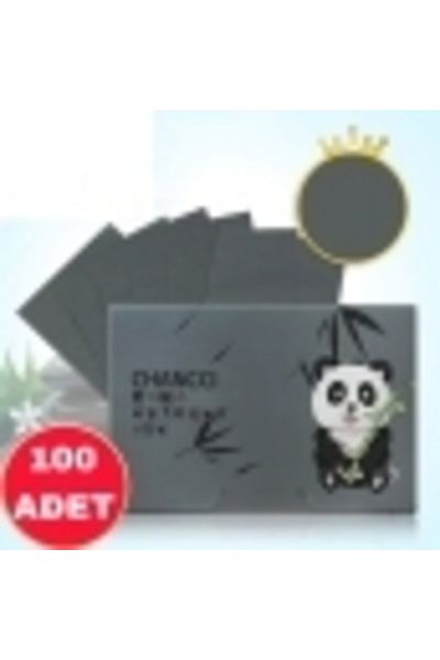 SECRET LİFE Carbon Charcoal Oil Absorbing - Anti-glare - Cleaning Paper Wipes 200 Pieces (2 Boxes)