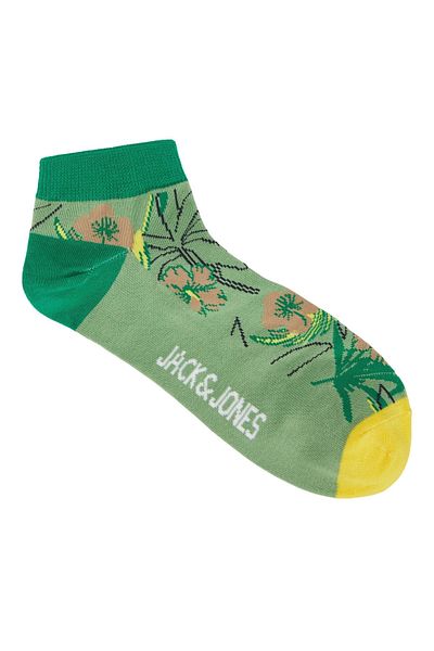 Jack & Jones Мъжки къси чорапи Jack Jones Vı Venice, зелени, 12234492-21
