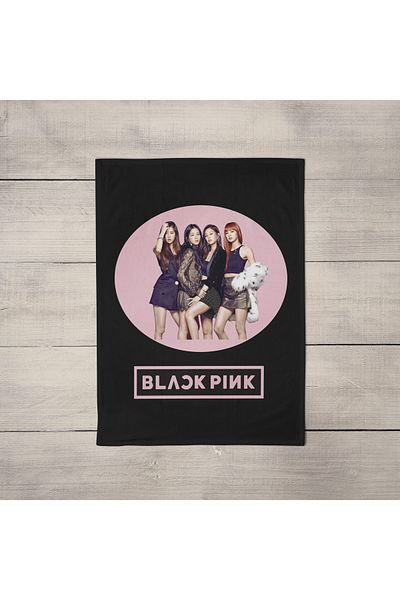 Erays Home Erayshome Black Pink Printed Hand and Face Towel