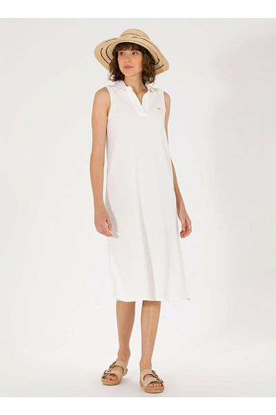U.S. Polo Assn. Rochie model Xs de culoare bej