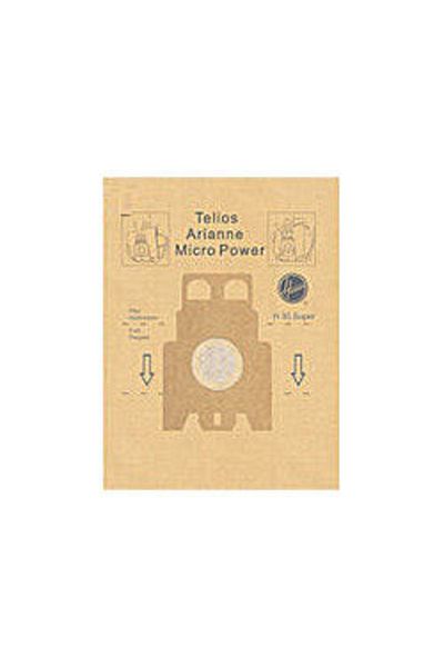 Universal Hoover Telios T 4300 - 20 Pieces Vacuum Cleaner Dust Bag