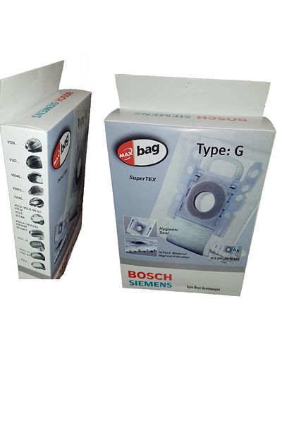 Universal Bosch Siemens Profilo Vacuum Cleaner Bag - Boxed Product + Filter